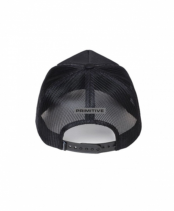 PRIMITIVE X 2PAC ICON II TRUCKER HAT BLACK