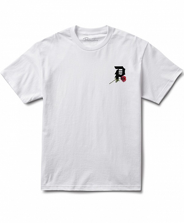 PRIMITIVE CRUSH HEAVYWEIGHT TEE WHITE