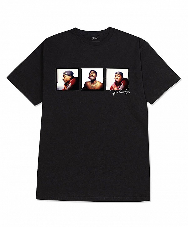 PRIMITIVE X 2PAC TRUTH TEE BLACK