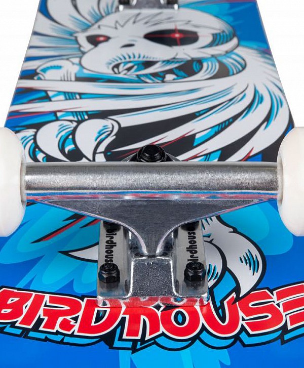 BIRDHOUSE HAWK SPIRAL STAGE 1 COMPLETE SKATEBOARD 7.75" BLUE