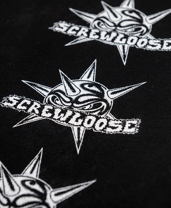 SCREW LOOSE MORNING STAR SHORTS BLACK