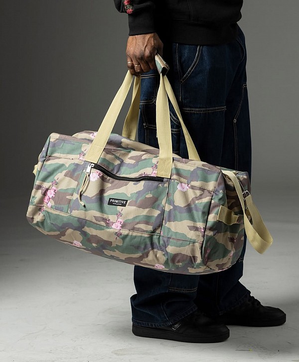 PRIMITIVE OSAKA DUFFLE BAG CAMO