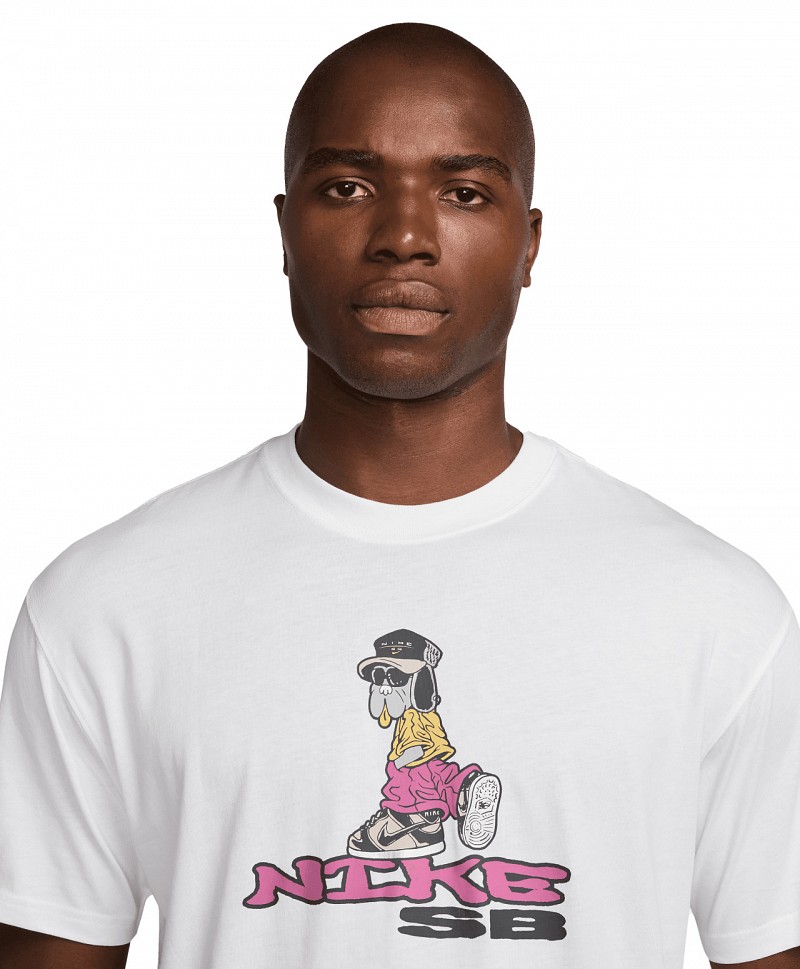 NIKE SB MAX90 DUNK DOG TEE WHITE