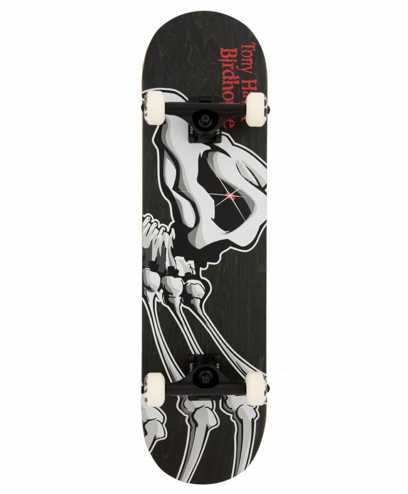 BIRDHOUSE HAWK FALCON 1 STAGE 3 COMPLETE SKATEBOARD 8.125 BLACK/RED