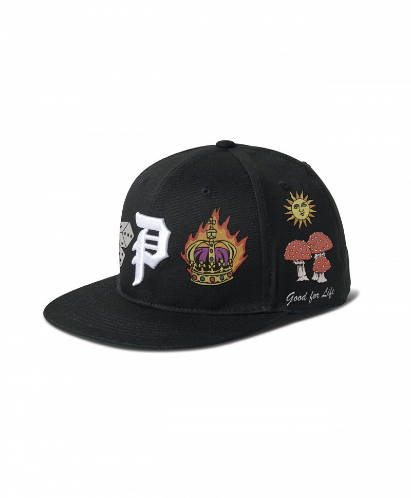 PRIMITIVE SIGNS SNAPBACK BLACK