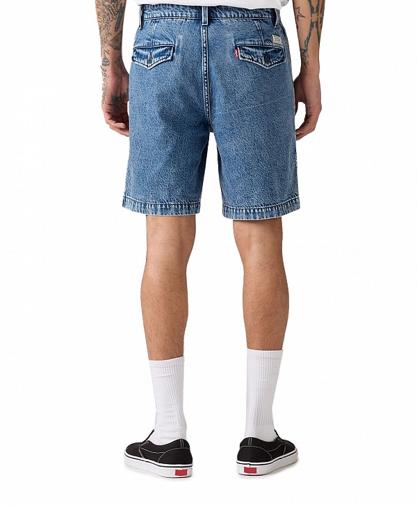 LEVI'S® XX CHINO AUTHENTIC LIGHTWEIGHT 6" SHORTS QUARTER PAST - BLUE