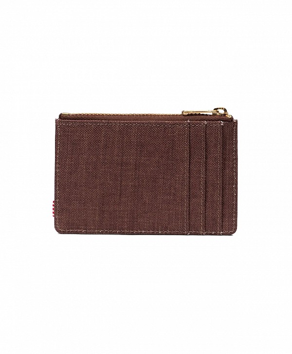 HERSCHEL OSCAR CARDHOLDER POTTING SOIL CROSSHATCH