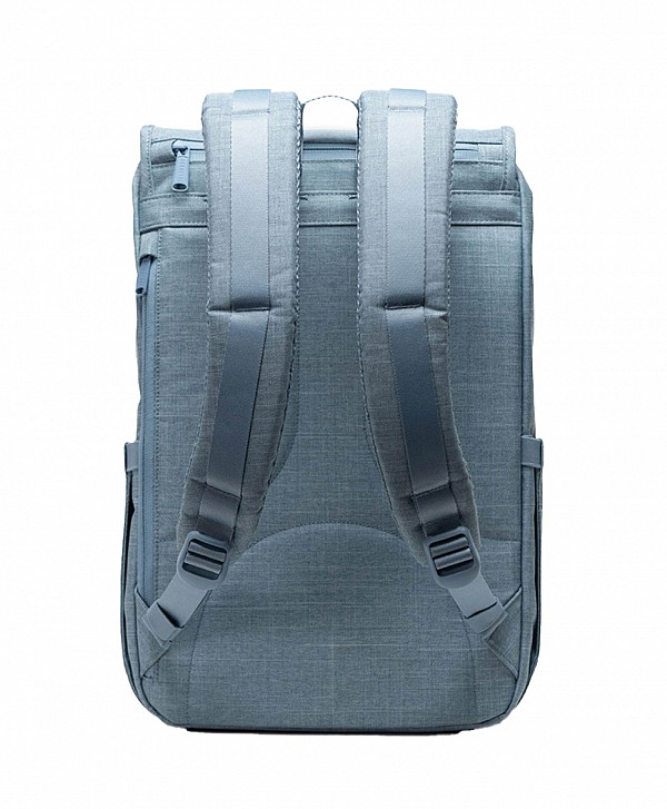 HERSCHEL LITTLE AMERICA MID BACKPACK ASHLEY BLUE CROSSHATCH