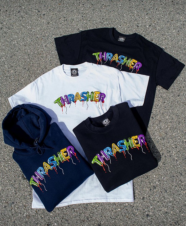 THRASHER BALLOONS CREW BLACK