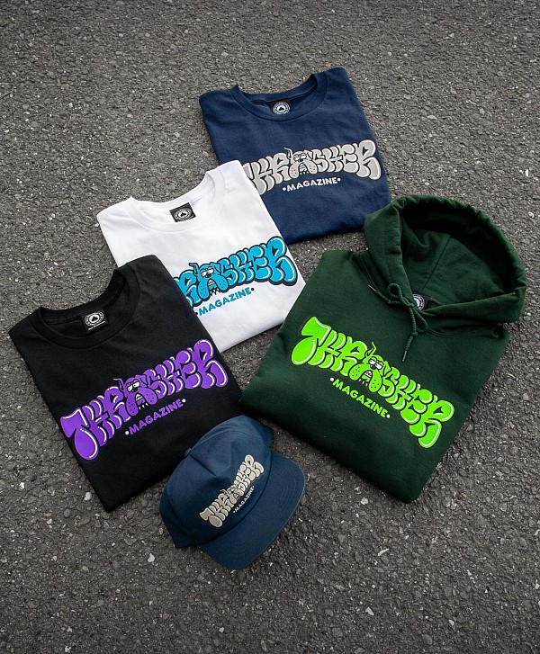 THRASHER BULLY TEE WHITE