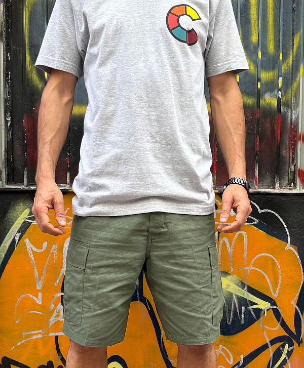 COLOR I-5 CARGO RIPSTOP SHORT OLIVE
