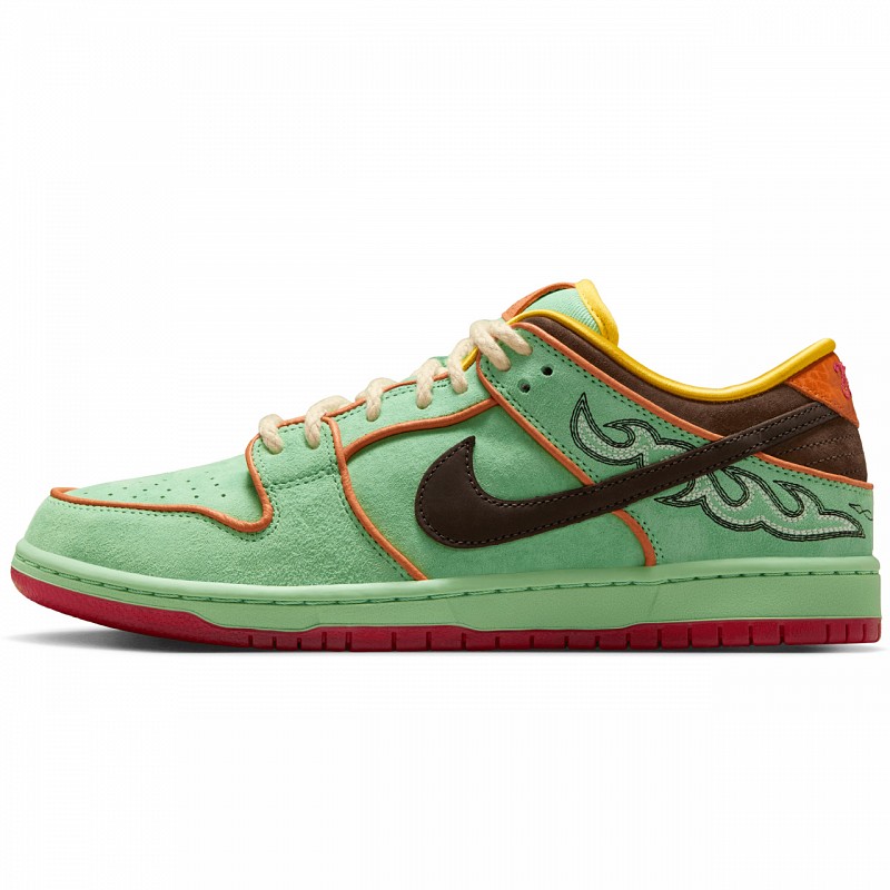 NIKE SB DUNK LOW PRO RODEO TOURMALINE/BAROQUE BROWN-MONARCH