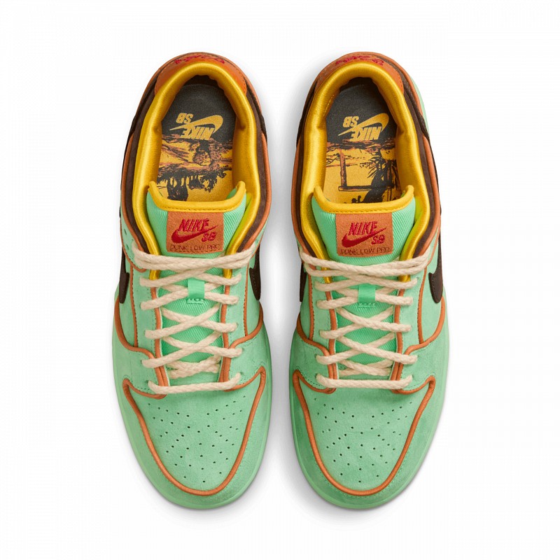 NIKE SB DUNK LOW PRO RODEO TOURMALINE/BAROQUE BROWN-MONARCH
