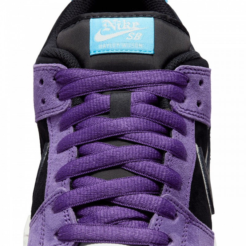 NIKE SB DUNK LOW X HAYLEY WILSON COURT PURPLE/BLACK-WHITE-LAGOON PULSE