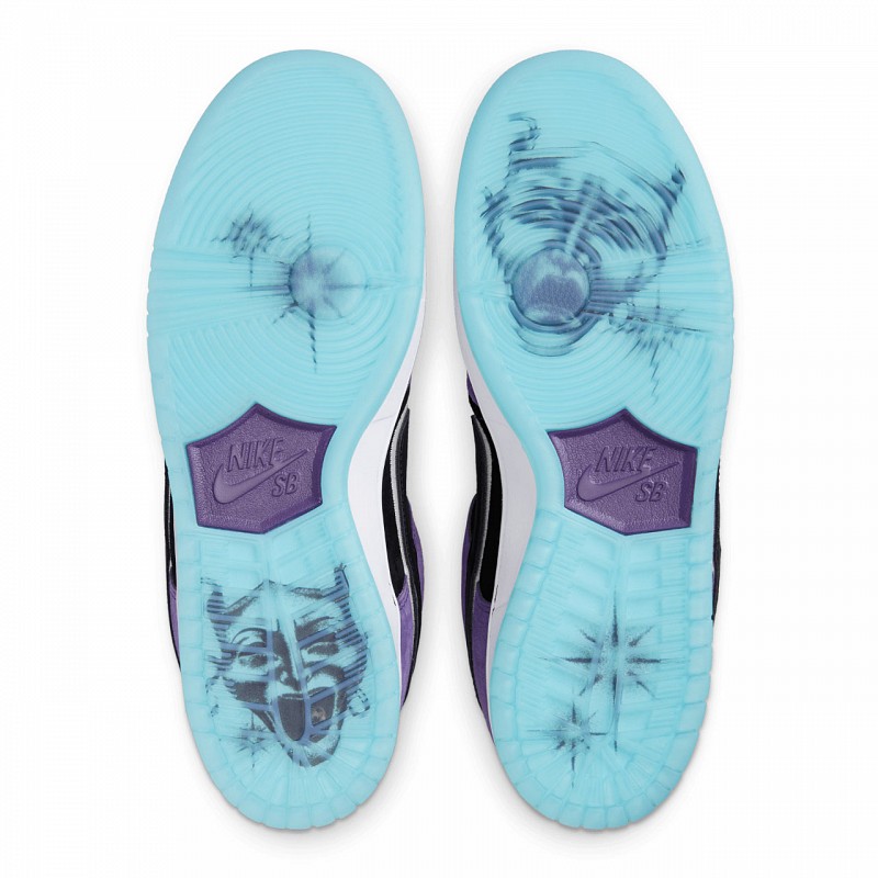NIKE SB DUNK LOW X HAYLEY WILSON COURT PURPLE/BLACK-WHITE-LAGOON PULSE