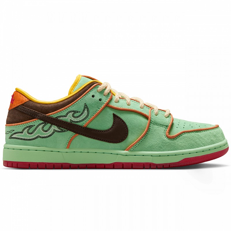 NIKE SB DUNK LOW PRO RODEO TOURMALINE/BAROQUE BROWN-MONARCH