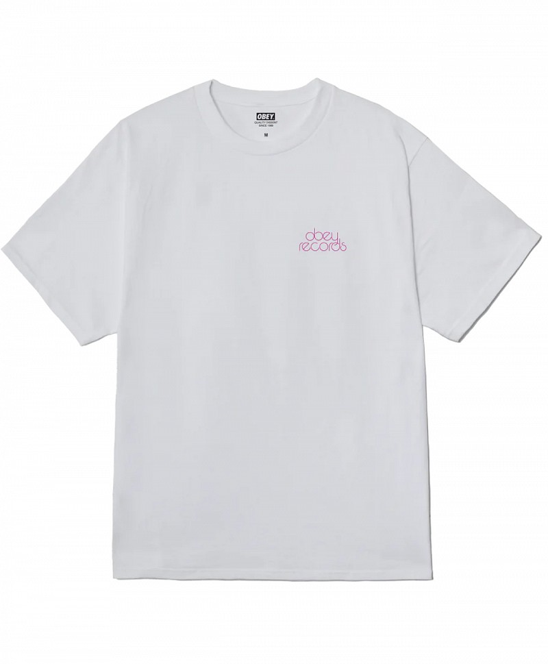 OBEY SONIC SUBVERSION TEE WHITE