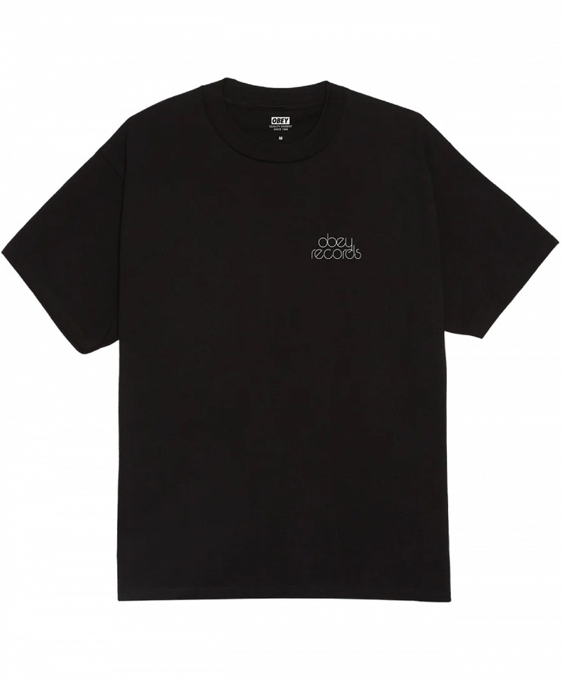 OBEY SONIC SUBVERSION TEE BLACK