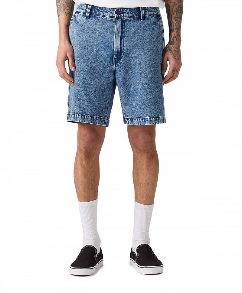 LEVIS® XX CHINO AUTHENTIC LIGHTWEIGHT 6 SHORTS QUARTER PAST - BLUE