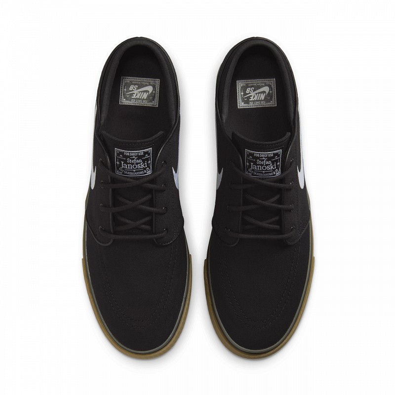 NIKE SB JANOSKI OG+ CANVAS BLACK/WHITE