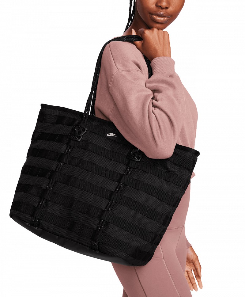 NIKE RPM TOTE BAG BLACK/WHITE