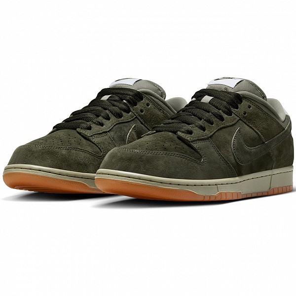 NIKE SB DUNK LOW PRO B SEQUOIA/LIGHT ARMY-WHITE