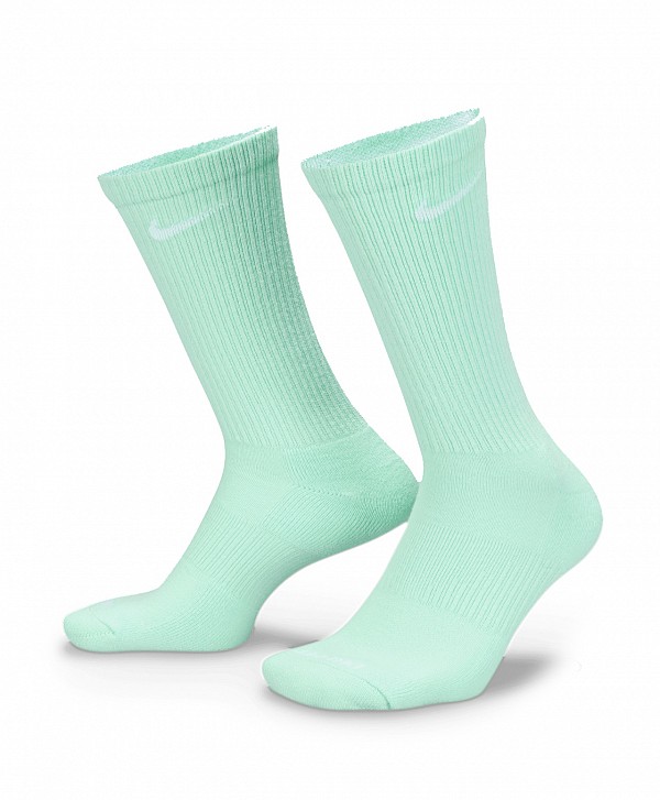 NIKE EVERYDAY PLUS CUSHIONED TRAINING CREW SOCKS 6-PACK MULTI