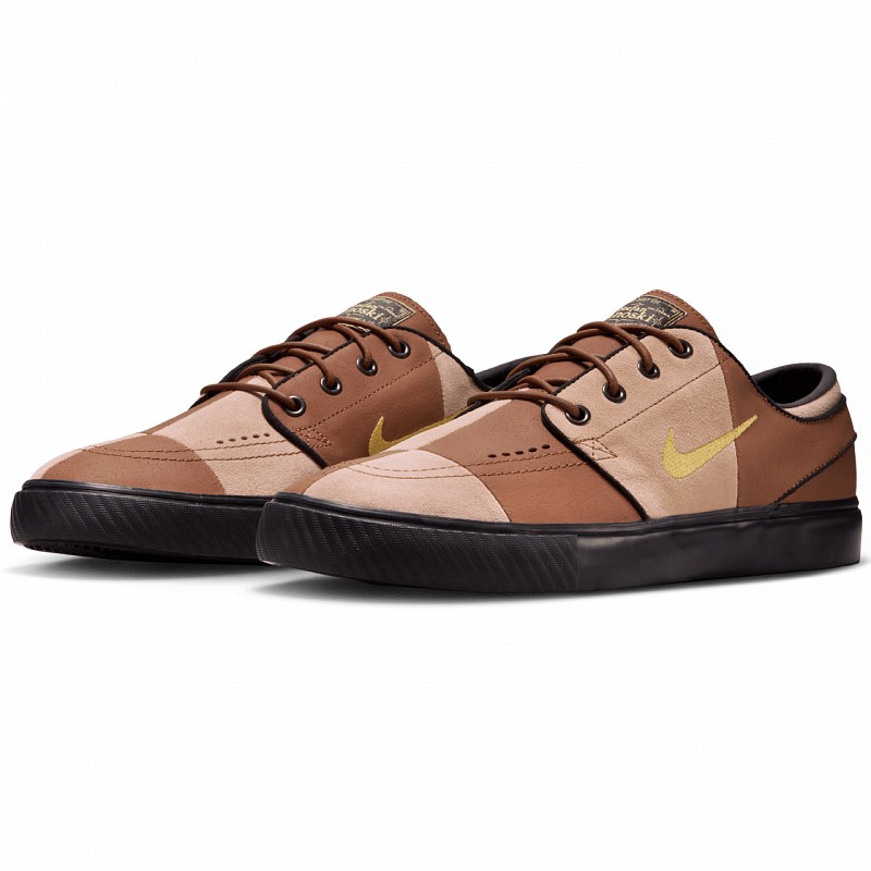 NIKE SB JANOSKI OG+ PREMIUM LIGHT BRITISH TAN/SATURN GOLD-HEMP-BLACK