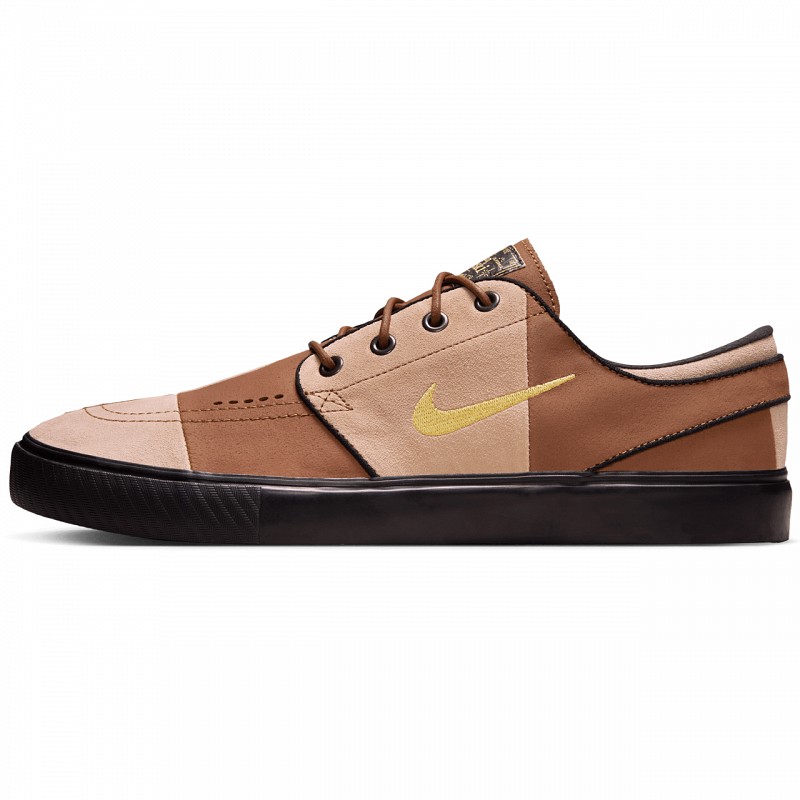 NIKE SB JANOSKI OG+ PREMIUM LIGHT BRITISH TAN/SATURN GOLD-HEMP-BLACK