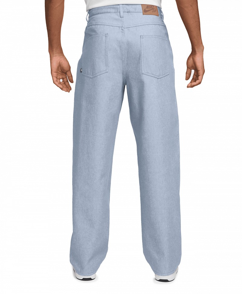 NIKE SB LOOSE DENIM PANTS FOOTBALL GREY