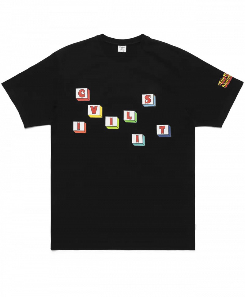 CIVILIST KALORIEN TEE BLACK