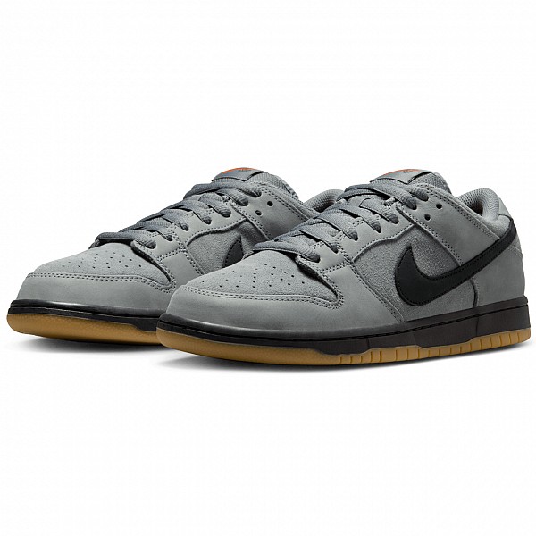 NIKE SB 'ORANGE LABEL' DUNK LOW PRO COOL GREY/BLACK-DARK GREY