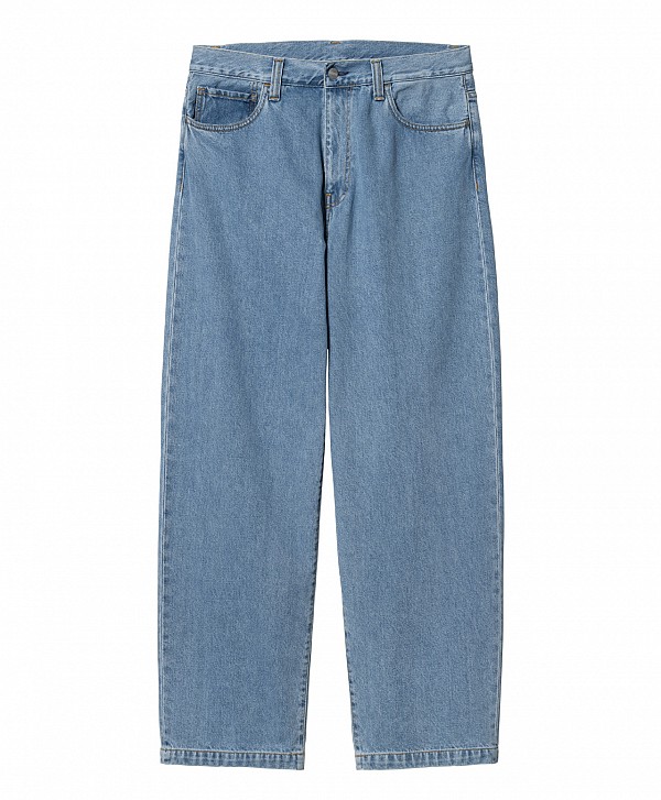 CARHARTT WIP LANDON PANT BLUE HEAVY STONE WASHED