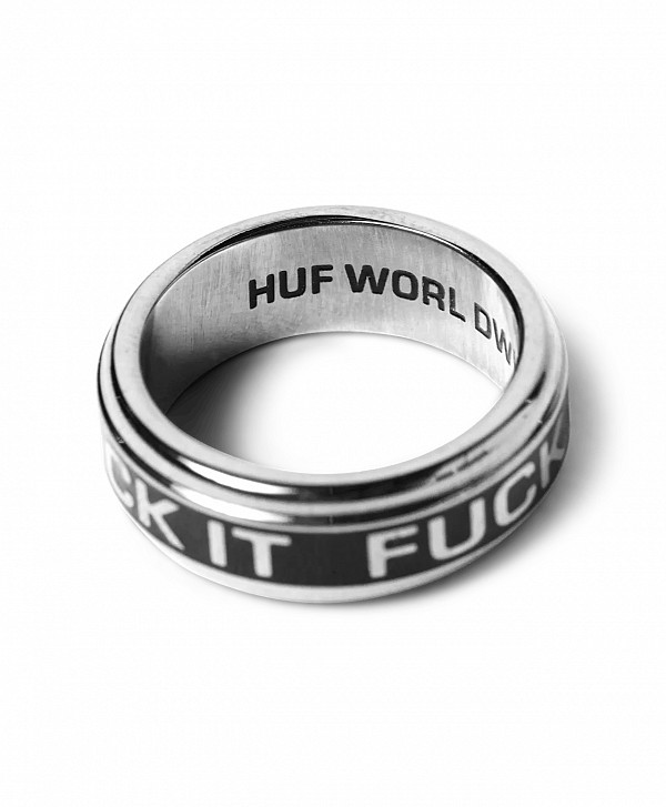 HUF MONO RING SILVER
