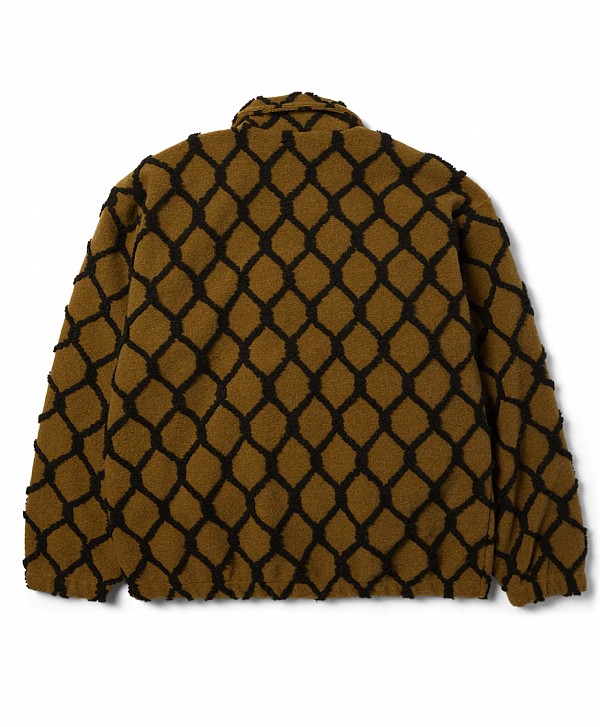 HUF BREAKTHROUGH HIGH PILE JACKET MOSS