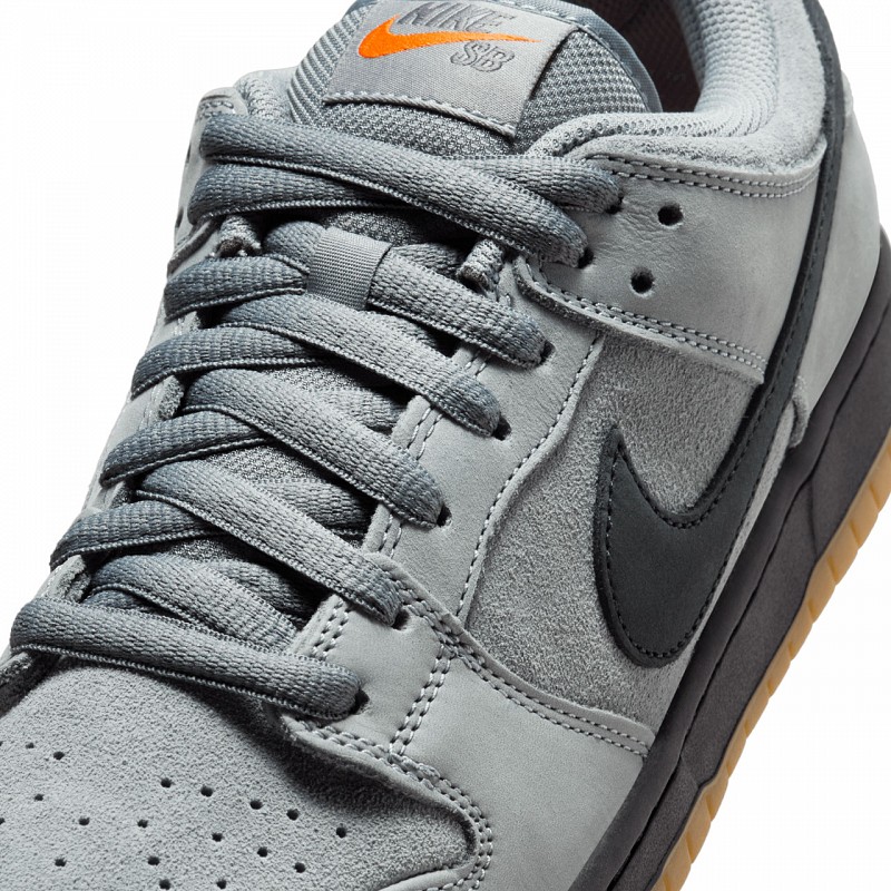NIKE SB ORANGE LABEL DUNK LOW PRO COOL GREY/BLACK-DARK GREY