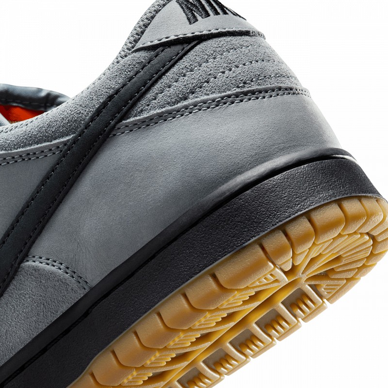 NIKE SB ORANGE LABEL DUNK LOW PRO COOL GREY/BLACK-DARK GREY