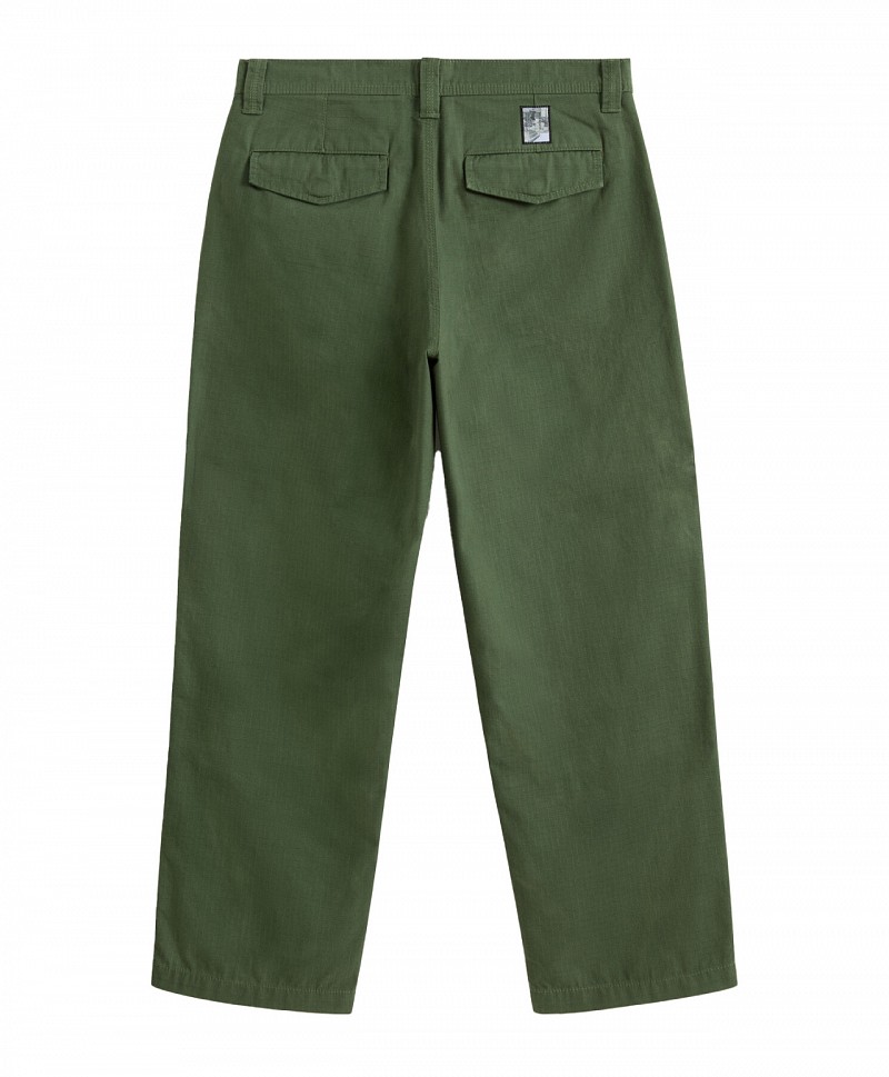 VANS X ATIBA SKATE LOOSE CARGO PANTS PINE FOREST
