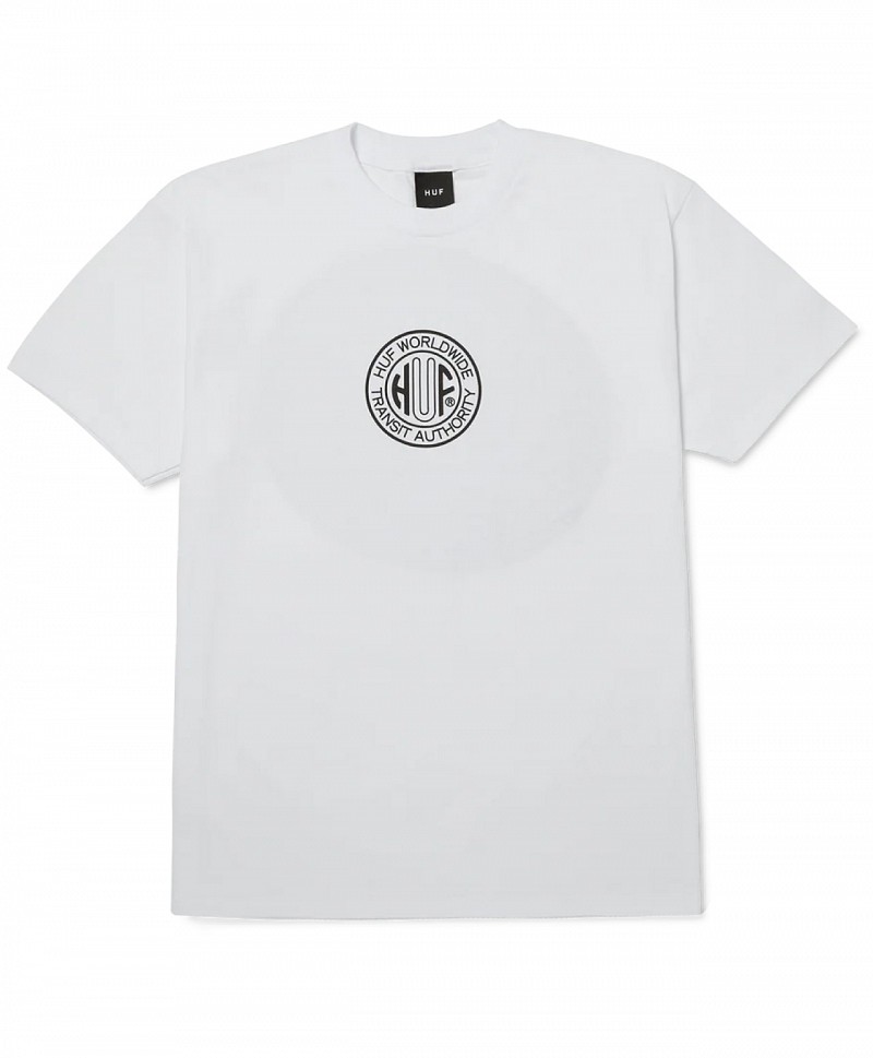 HUF TOKEN TEE WHITE