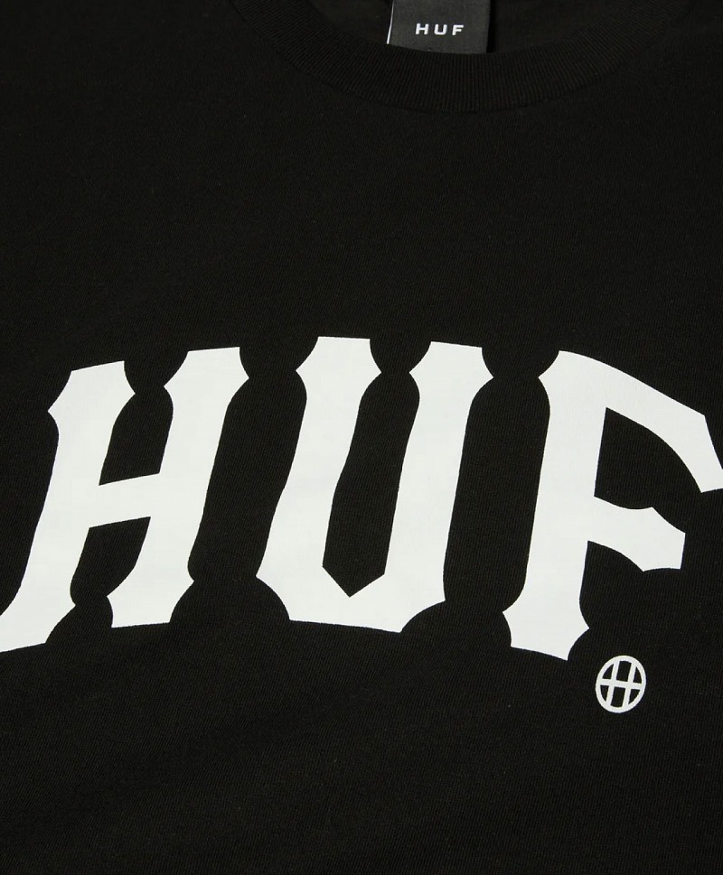 HUF ARCH TEE BLACK