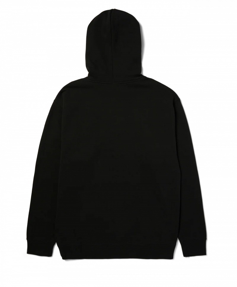 HUF ARCH HOOD BLACK