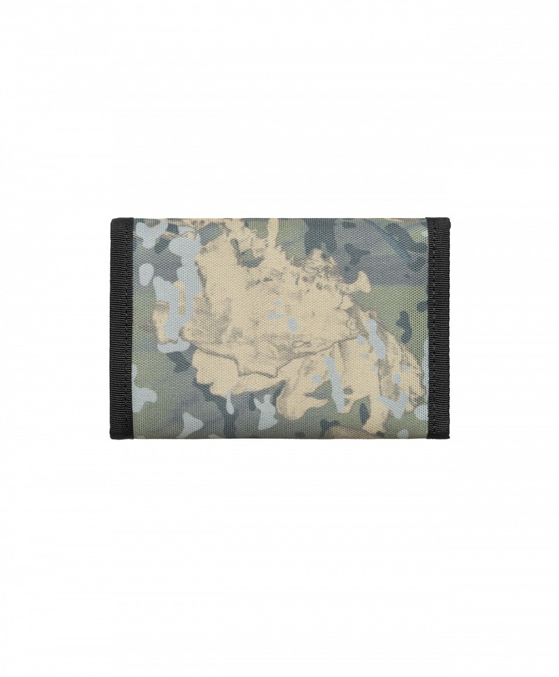 CARHARTT WIP ALEC WALLET CAMO COMBI/GREEN