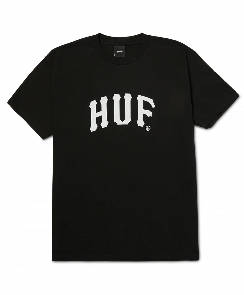 HUF ARCH TEE BLACK
