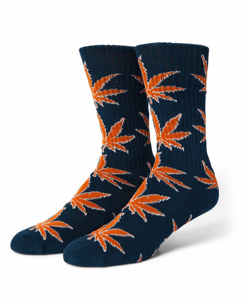 HUF PLANTLIFE SHADOW SOCKS MARINE BLUE