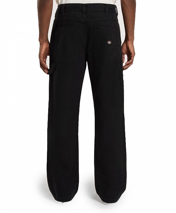 DICKIES DUCK CANVAS CARPENTER PANTS BLACK