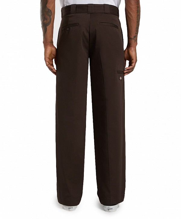 DICKIES 247 LOOSE WORK PANTS DARK BROWN