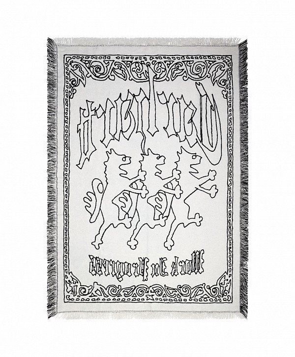 CARHARTT WIP HACKWORK BLANKET BLACK/WAX