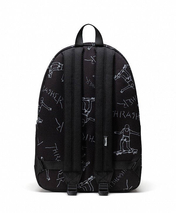 HERSCHEL X THRASHER GONZ CLASSIC XL BACKPACK BLACK