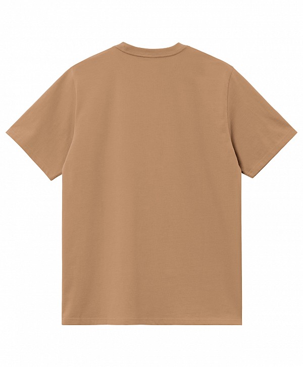CARHARTT WIP POCKET TEE PEANUT