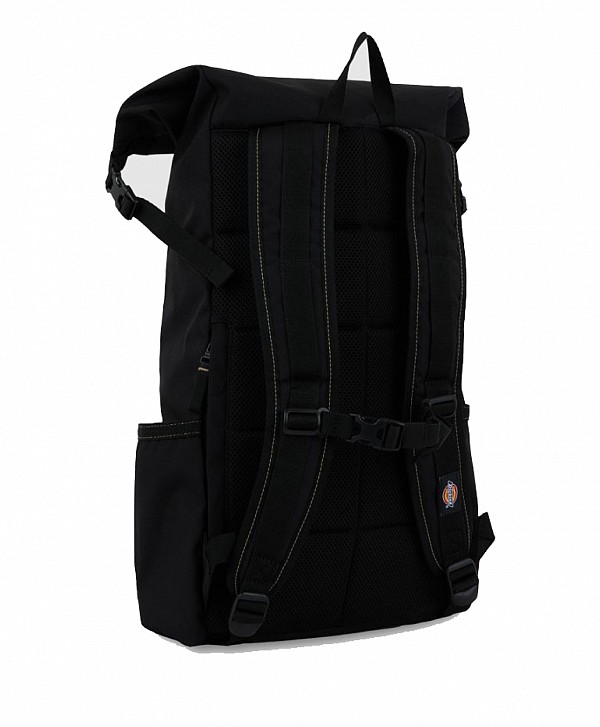 DICKIES ASHVILLE UTILITY ROLL TOP BACKPACK BLACK